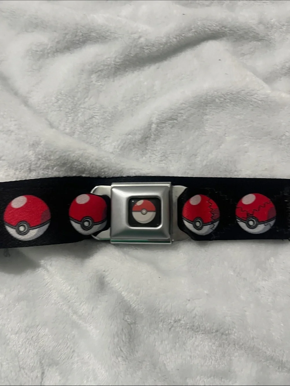 Buckle Down Pokemon Seatbelt Style Boys Belt